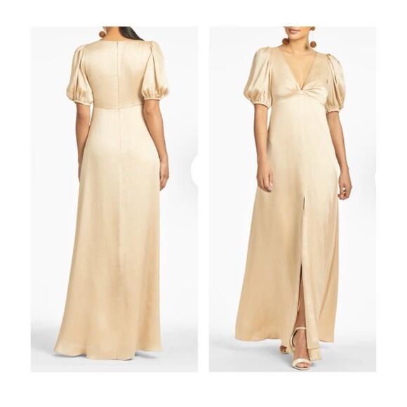 Sachin & Babi Tan Dress | NWT | Elegant Midi Dress | Size 4 - Picture 8 of 8